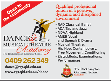 The Rockhampton Grammar School Dance & Musical Theatre Academy - Australia Private Schools 1