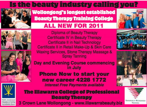 Llawarra College Of Professional Beauty Therapy - School Education 0