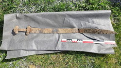 Ancient Viking sword discovered 'sticking up out of the ground' after 1,300 years School Education